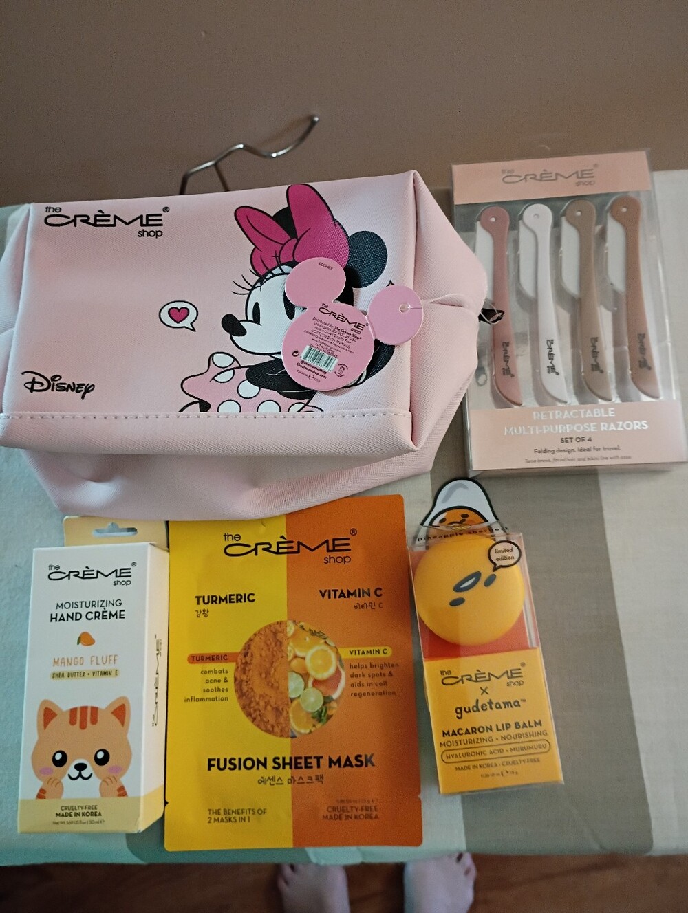 The Creme Shop Bundle, Makeup Bag and 4 Beauty Items, NWT